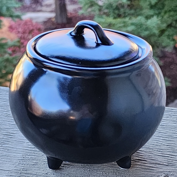 Rae Dunn Toxic Sugar Dish Halloween Kitchen Decor New - Picture 2 of 2